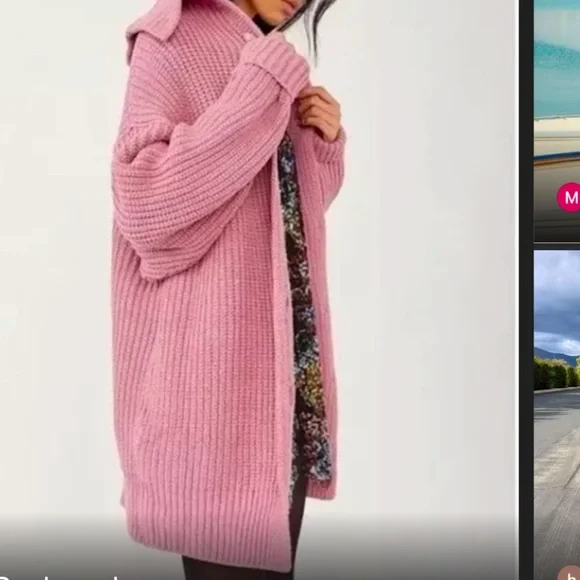 Free People Swim Too Deep Sweater Cardigan - Picture 2 of 7